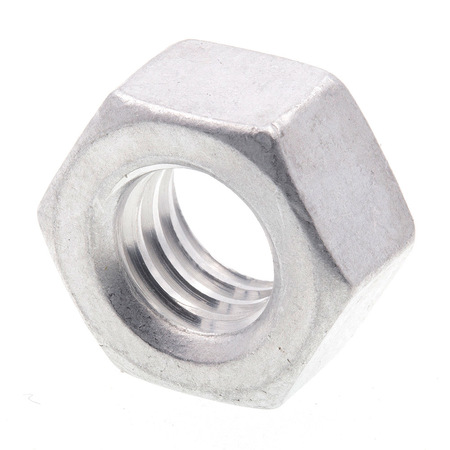 PRIME-LINE Hex Nut, 5/16"-18, Aluminum, Not Graded, Aluminum, 25 PK 9073423